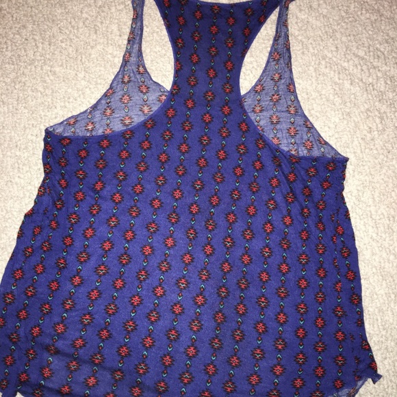 Mudd Racerback Flowy Tank Top - Picture 2 of 4